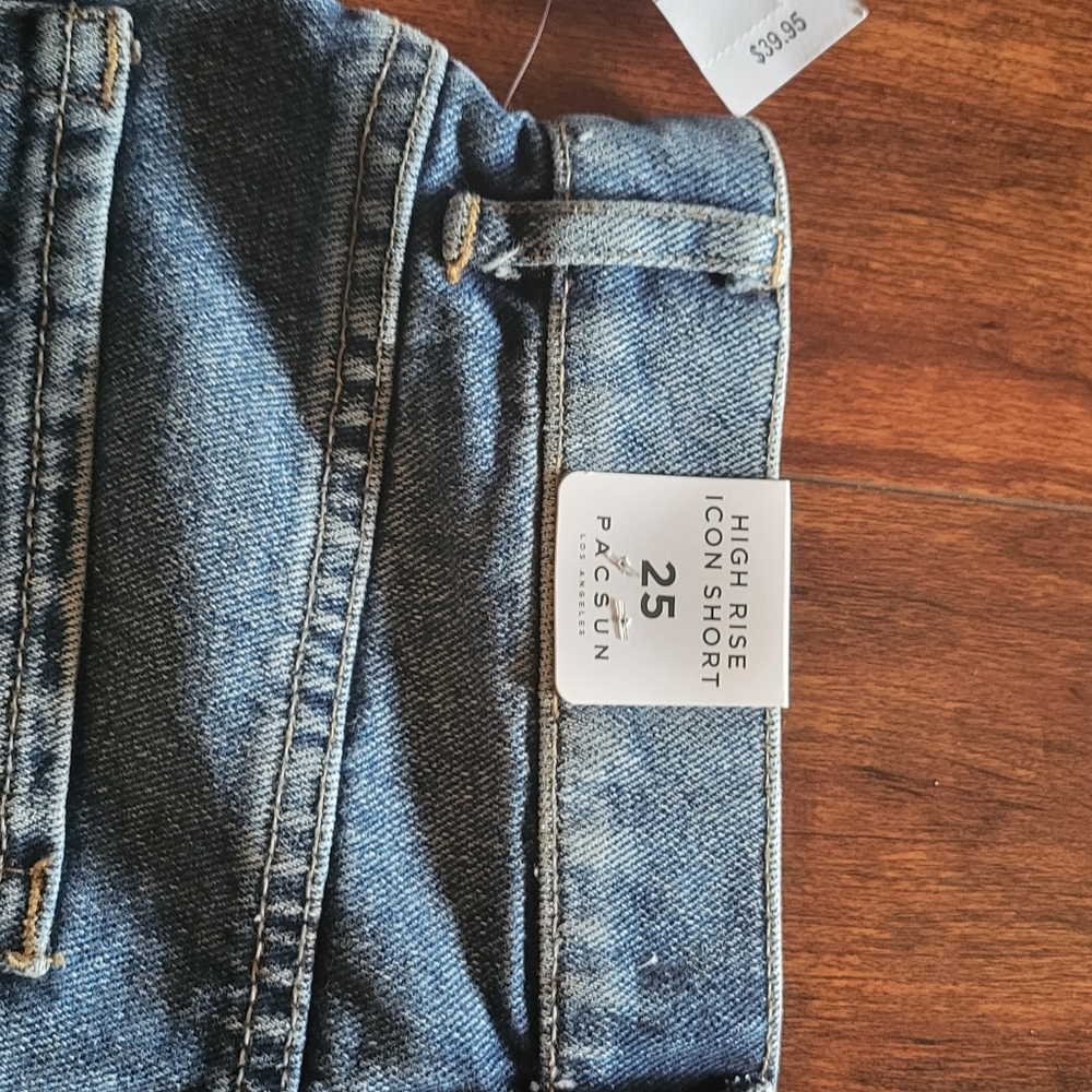 Pacsun jeans shorts 25 - Picture 5 of 7